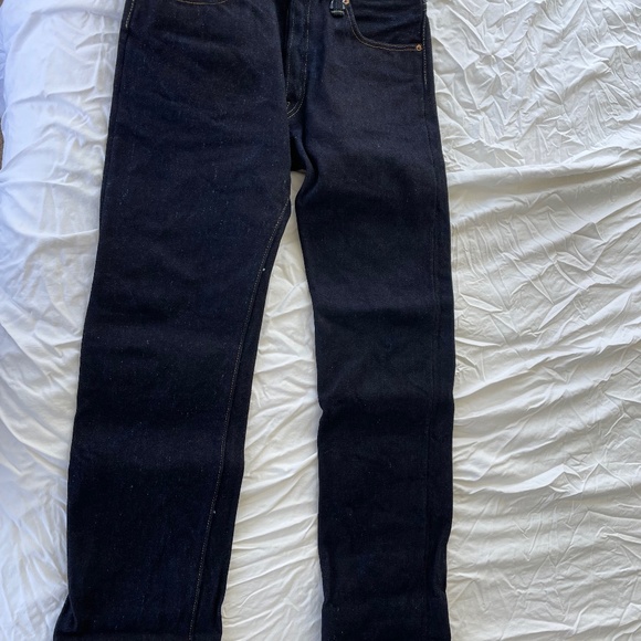 The Strike Gold 9903 Extra Hard 24.8 oz straight fit denim jeans - Picture 1 of 3